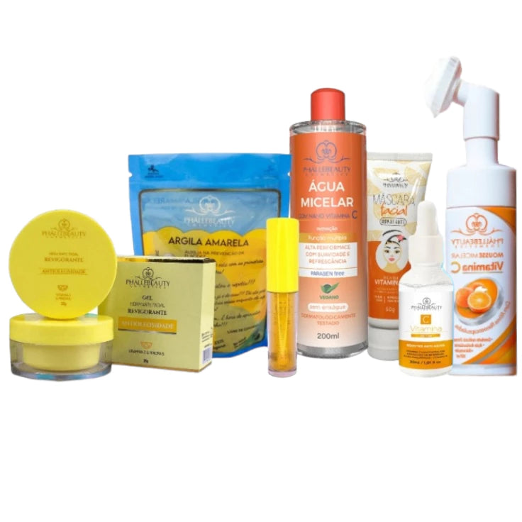Kit c/7 -  Vitamina C PhalleBeauty