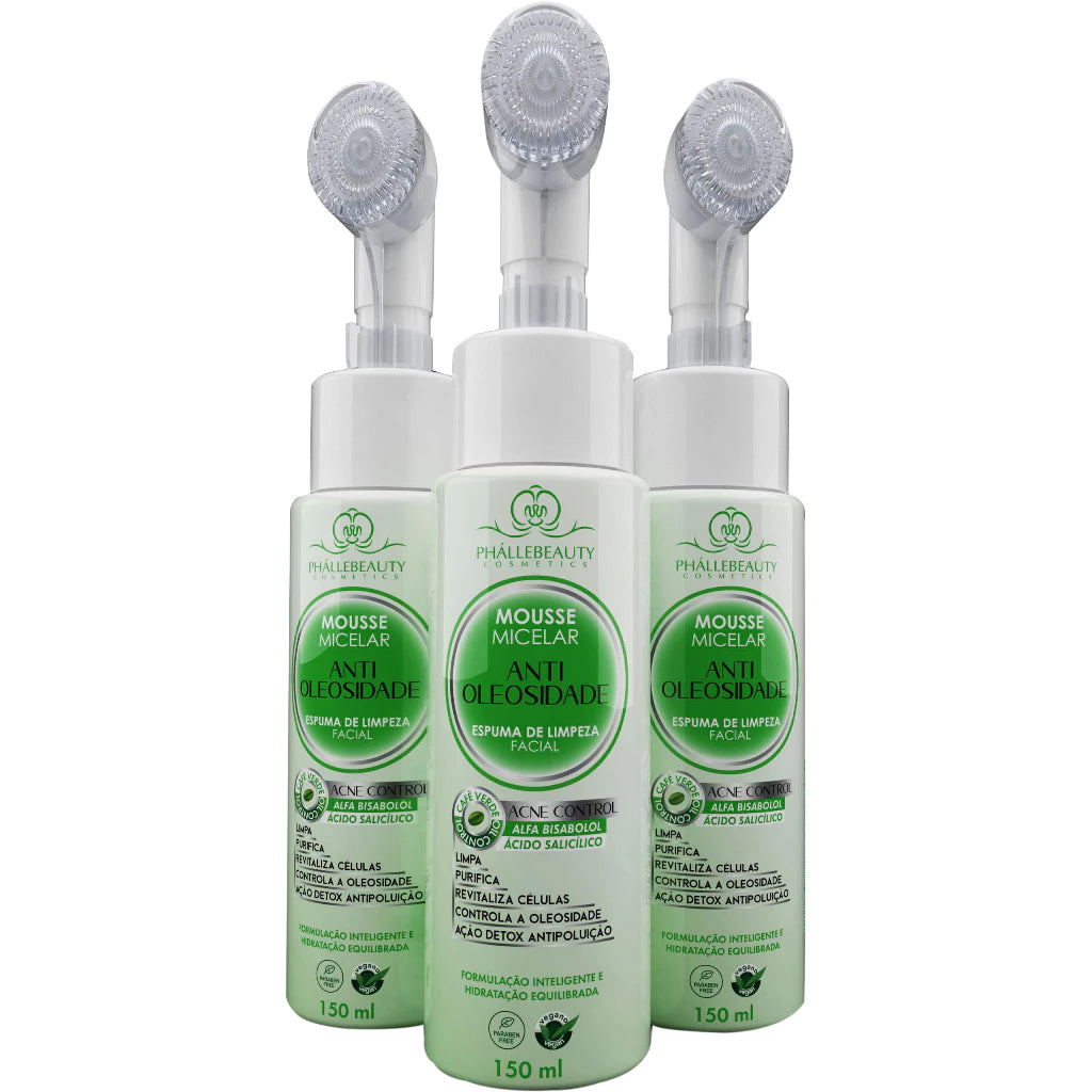 Kit c/ 7 - Cuidado Facial Antioleosidade PhálleBeauty